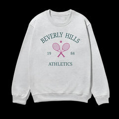 Beverly Hills Tennis Club Grey Sweatshirt Crewneck