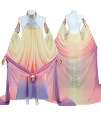 “Women’s Star Wars Padmé Amidala ombre dress Halloween costume”