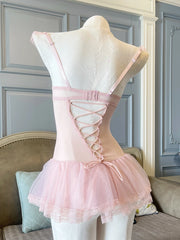 Lace Fishbone Corset Lace Nightwear