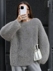 Plush Fuzzy Sweater