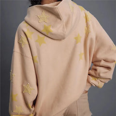 Star Applique Hoodie