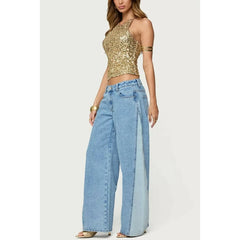 Gold Sequin Vest