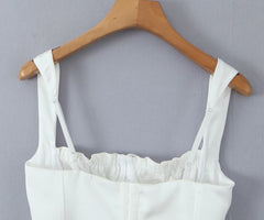 Corset Strap Crop Top