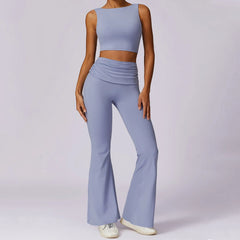 2 Pieces Workout Set Tracksuit Yoga Set