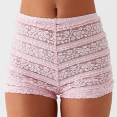 Lace See Through Bloomers