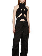 Twisted Hollow Out Knitting Tank Top
