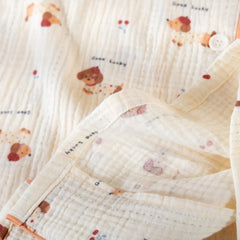 Printed Cotton Pajama Set