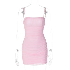 Mesh Bodycon Mini Dress