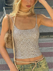 Sequin Cami Top