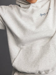Grey Health and Wellness Club Graphic Hoodie