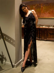 Ruffled Cami Maxi Dress