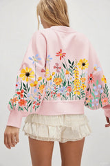 Floral Sweatshirt