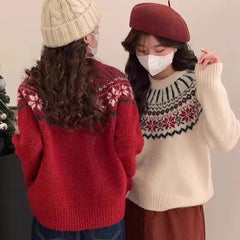 Christmas Jacquard Sweater Free From Label