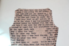 Mesh Letter Printed  O-Neck Tank Top With Gloves