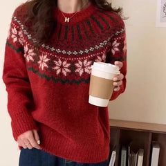 Christmas Jacquard Sweater Free From Label