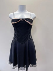 Bow Back Mesh Night Dress