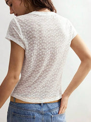 Bra Printed Short Sleeve Tee