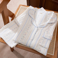 Printed Cotton Pajama Set