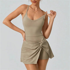 Gym Rompers Push Up Fitness Sports Bodysuit