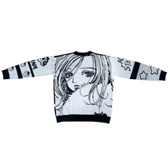Anime Knitted Sweater Pullover