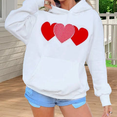Heart Applique Hoodie