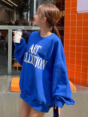 Art Collection Blue Sweatshirt