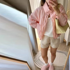 Stand Collar Drawstring Parka Jacket