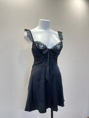 Satin Slip Cut Out Nightgown