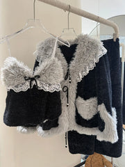 Black Fleece 3 Piece Nightwear Set