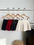 Mini Pleated Bow Skirt
