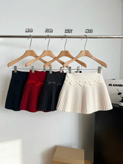 Mini Pleated Bow Skirt - Free From Label