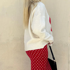 Strawberry Pattern Sweater