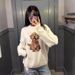 Puppy Knitted Sweater