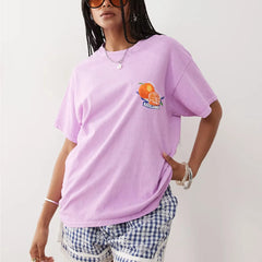 Summer Short Sleeve Printed Graphic T Shirt