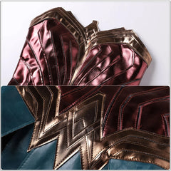 “Wonder Woman Diana Prince costume with gladiator skirt and armor”