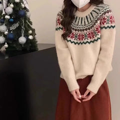 Christmas Jacquard Sweater Free From Label