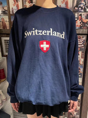 Blue Switzerland Sweatshirt - Free From Label