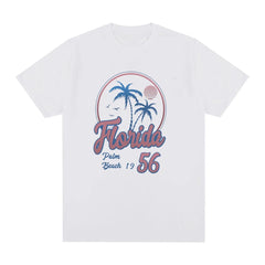 Florida56 Oversized Coconut Tree Print T-Shirt - Free From Label