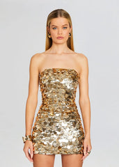 Sequin Bodycon Tube Mini Dress Free From Label