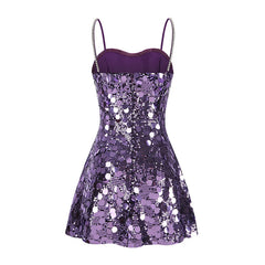 Sequin Cami Mini Dress