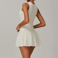 Lace Romper Gym Mini Sports Dress