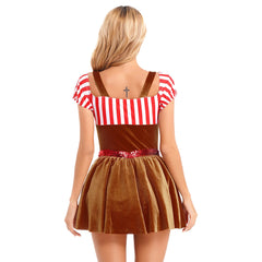 “Festive gingerbread cosplay costume for Christmas parties”