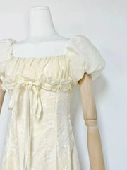 White dress on a mannequin 