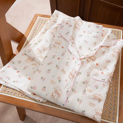 Printed Cotton Pajama Set