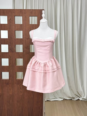 Satin Bodice Mini Dress