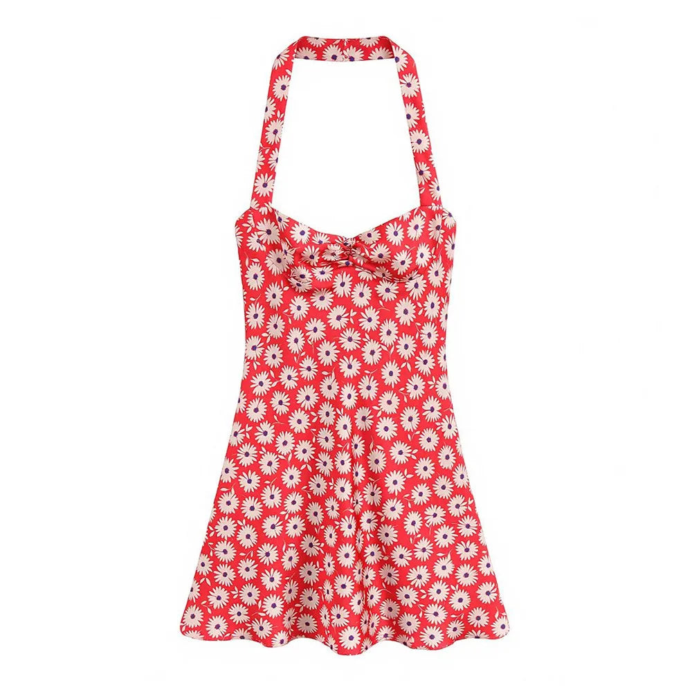 daisy cutout halter mini dress DAISY Sleeveless Backless Cut Out Bodycon Dress  Courecrop