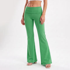 High Waist Bootcut Bell Leggings