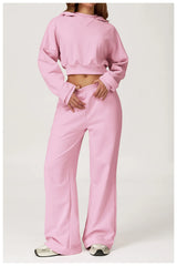 2PCS Fitness Gym Workout Tracksuit