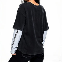 Grunge Gothic Long Sleeve Tee