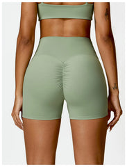 Women High Waist Scrunch Butt Shorts